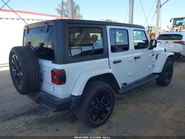 2022 JEEP WRANGLER 4XE UNLIMITED SAHARA 4X4