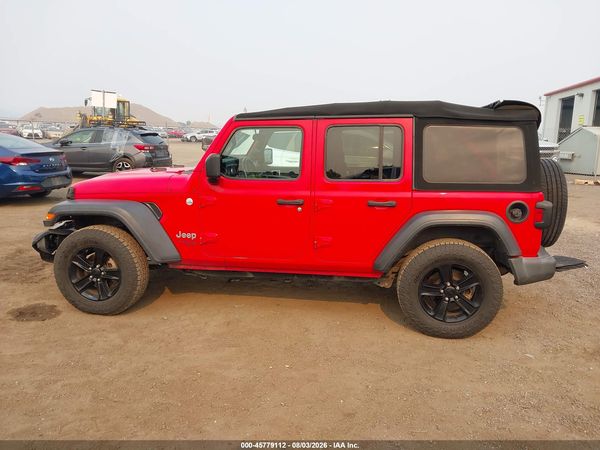 2018 JEEP WRANGLER UNLIMITED SPORT S 4X4