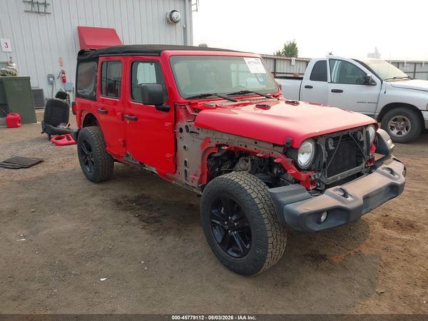 2018 JEEP WRANGLER UNLIMITED SPORT S 4X4
