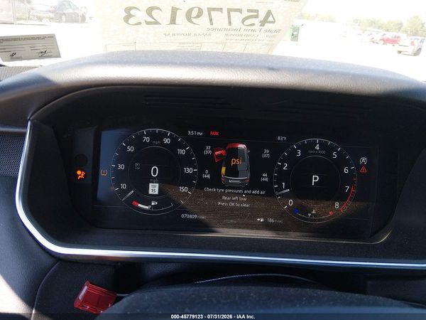 2019 LAND ROVER RANGE ROVER SPORT HSE