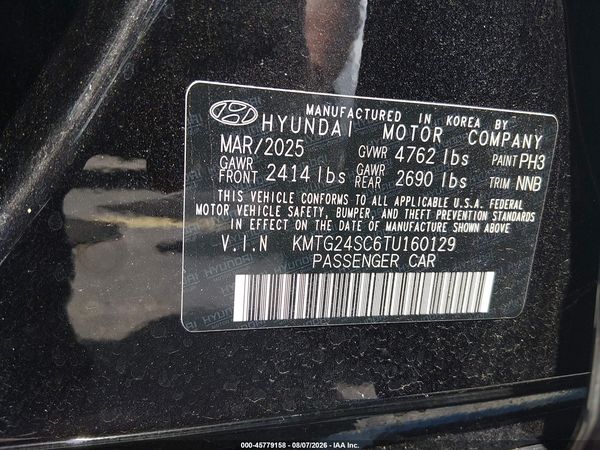 2026 GENESIS G70 2.5T RWD PRESTIGE