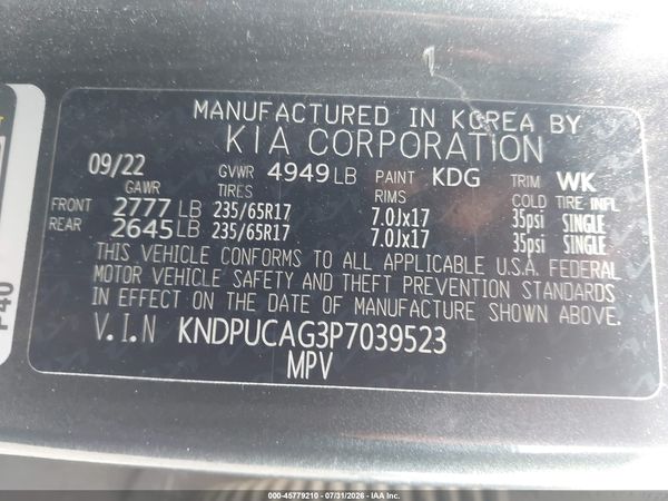 2023 KIA SPORTAGE HYBRID LX
