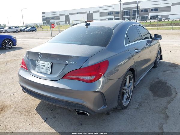 2015 MERCEDES-BENZ CLA 250 4MATIC