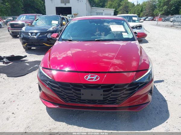 2023 HYUNDAI ELANTRA HYBRID BLUE