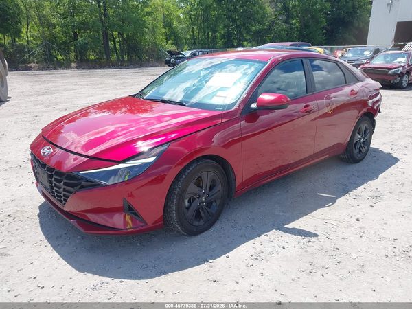 2023 HYUNDAI ELANTRA HYBRID BLUE
