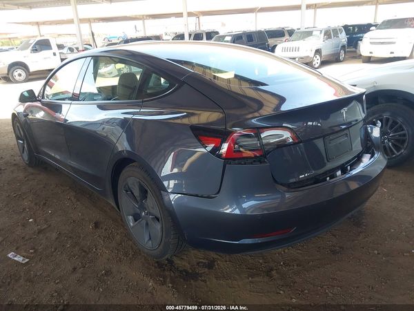 2022 TESLA MODEL 3 REAR-WHEEL DRIVE