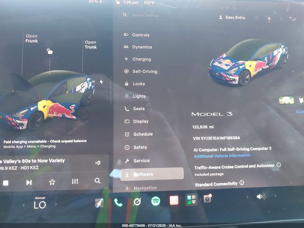2022 TESLA MODEL 3 REAR-WHEEL DRIVE