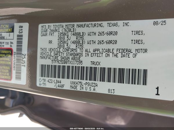2026 TOYOTA TUNDRA HYBRID