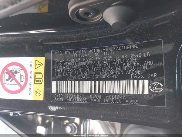 2018 LEXUS ES 350