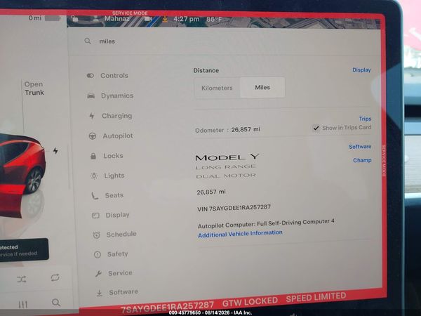 2024 TESLA MODEL Y