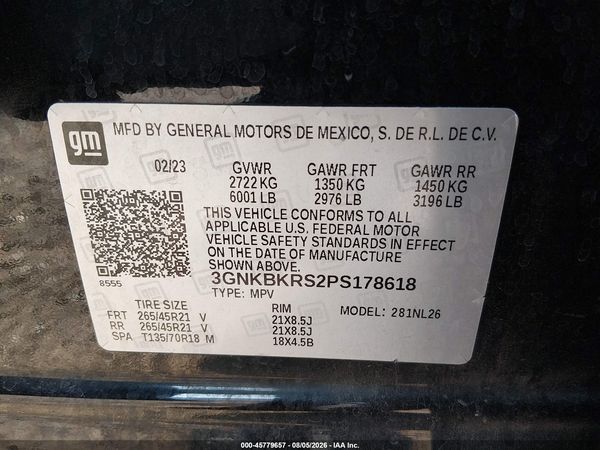 2023 CHEVROLET BLAZER AWD RS — I9