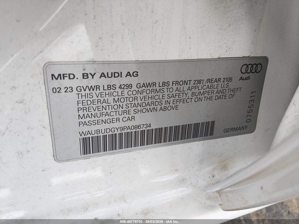 2023 AUDI A3