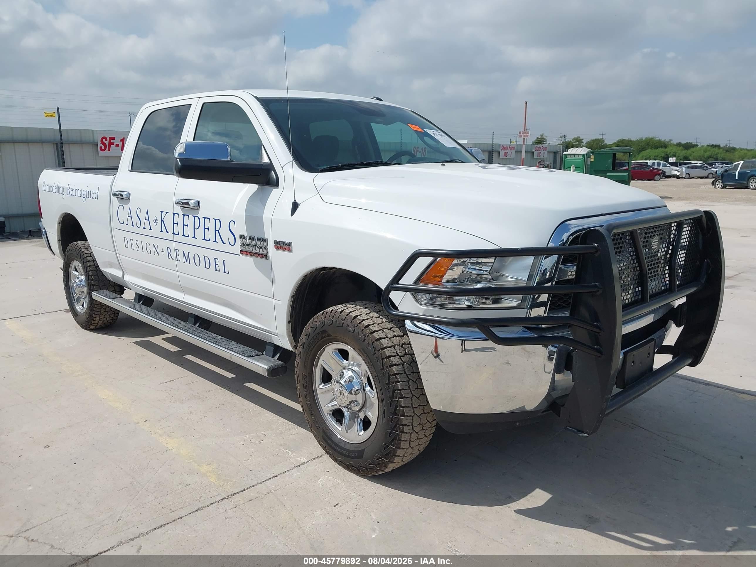 2018 RAM 2500 TRADESMAN  4X4 6'4 BOX