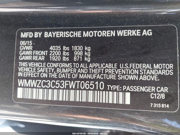 2015 MINI COUNTRYMAN COOPER S