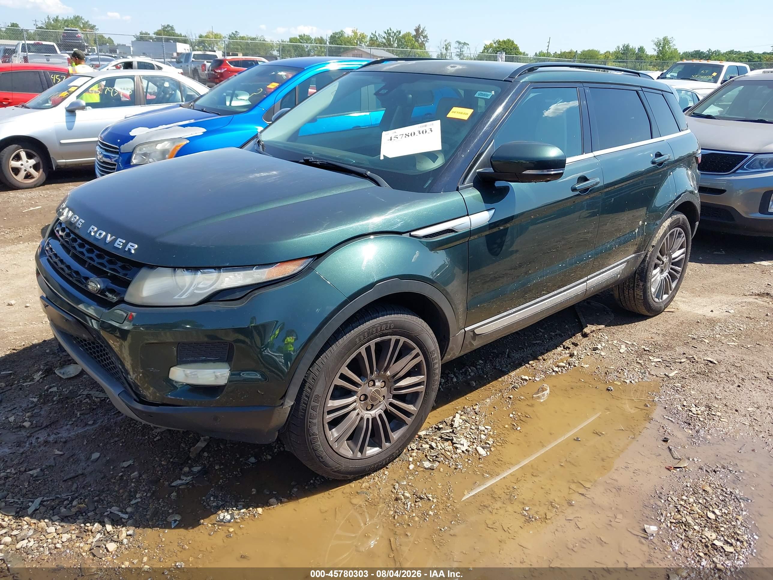 2012 LAND ROVER RANGE ROVER EVOQUE PURE PLUS