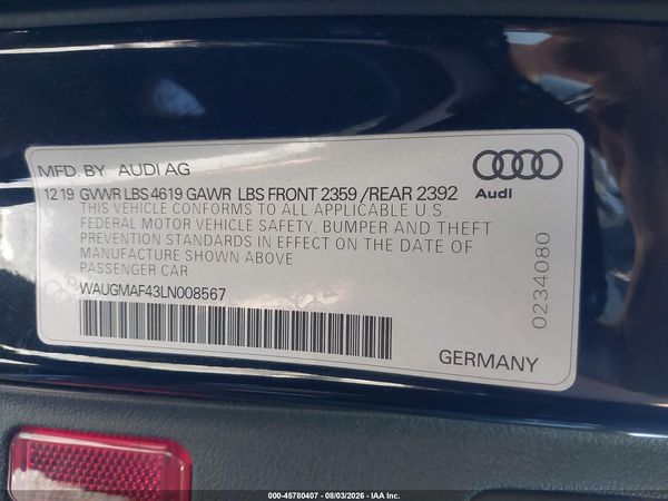 2020 AUDI A4