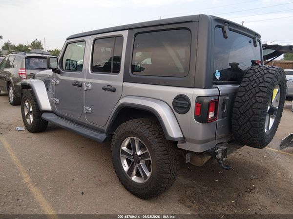 2019 JEEP WRANGLER UNLIMITED SAHARA 4X4