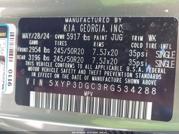 2024 KIA TELLURIDE EX X-LINE