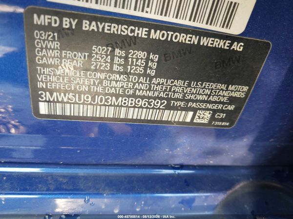 2021 BMW M340I M340I XDRIVE