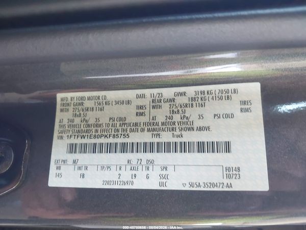 2023 FORD F-150 XLT