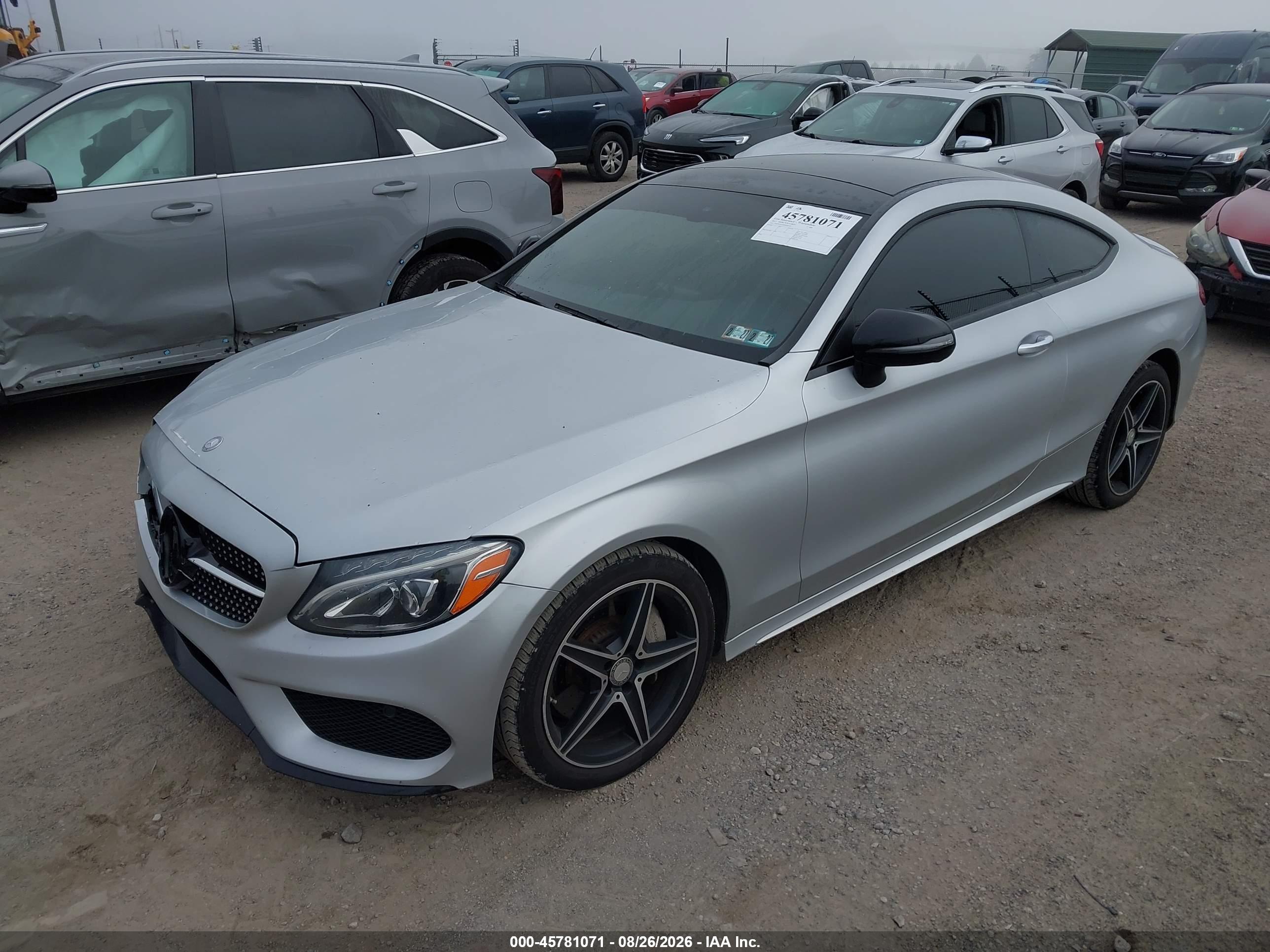 2017 MERCEDES-BENZ C 300 4MATIC — I2