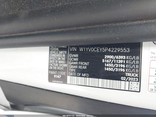 2023 MERCEDES-BENZ METRIS 447 (VS20)