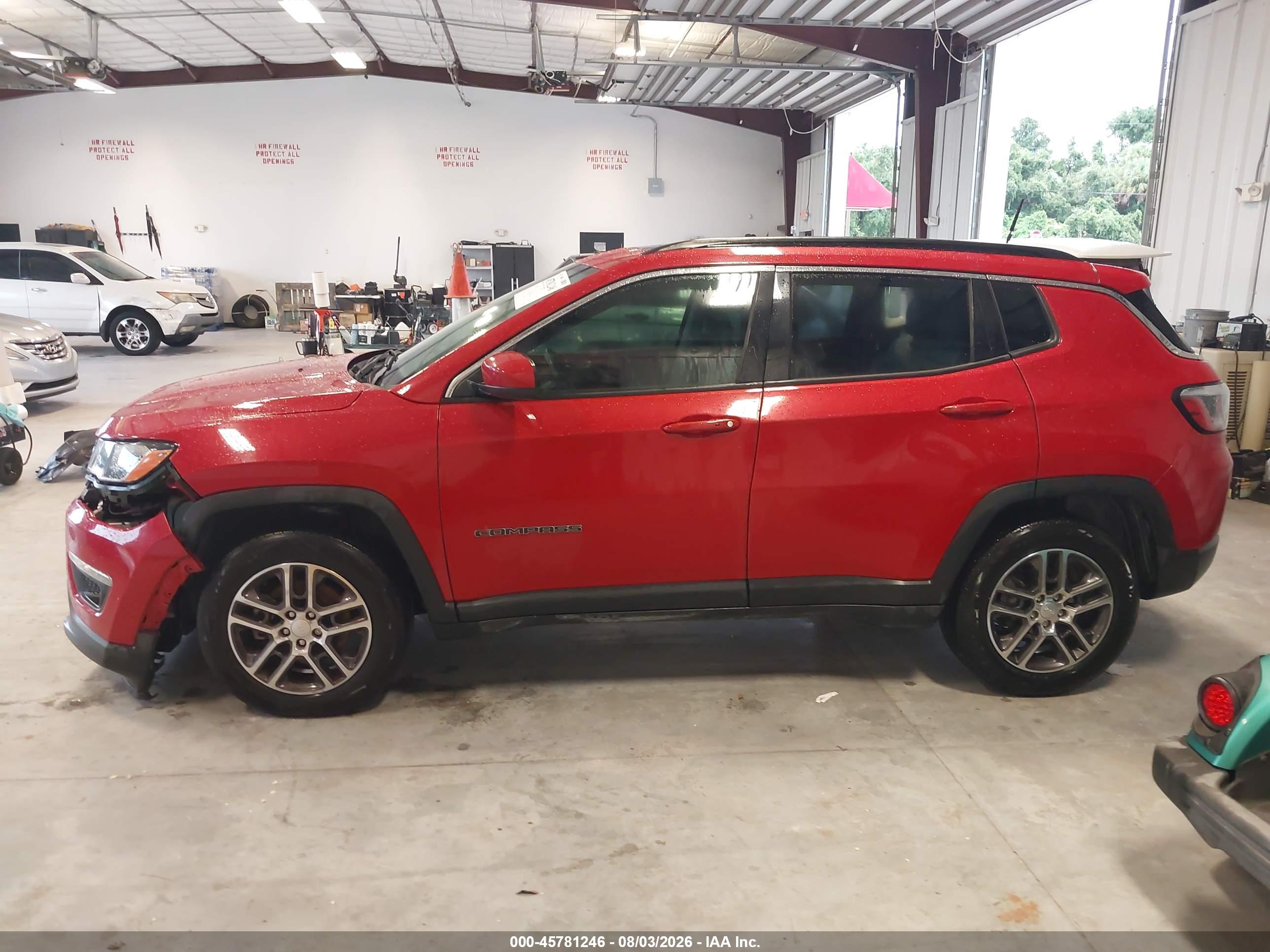 2018 JEEP COMPASS SUN AND WHEEL FWD