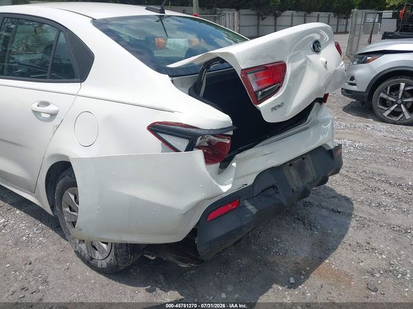 2020 KIA RIO S