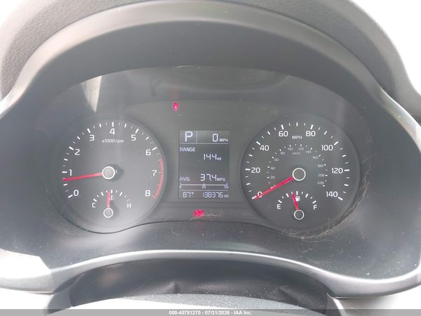 2020 KIA RIO S
