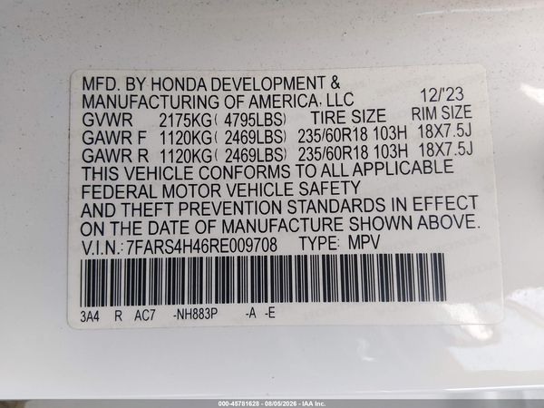 2024 HONDA CR-V EX AWD