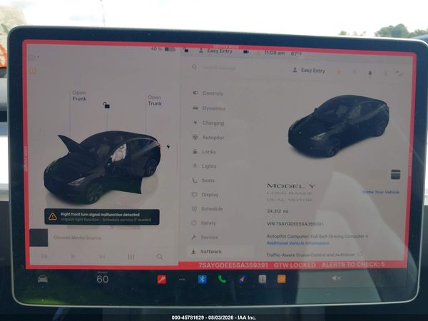 2025 TESLA MODEL Y