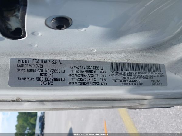 2021 RAM PROMASTER CITY TRADESMAN SLT