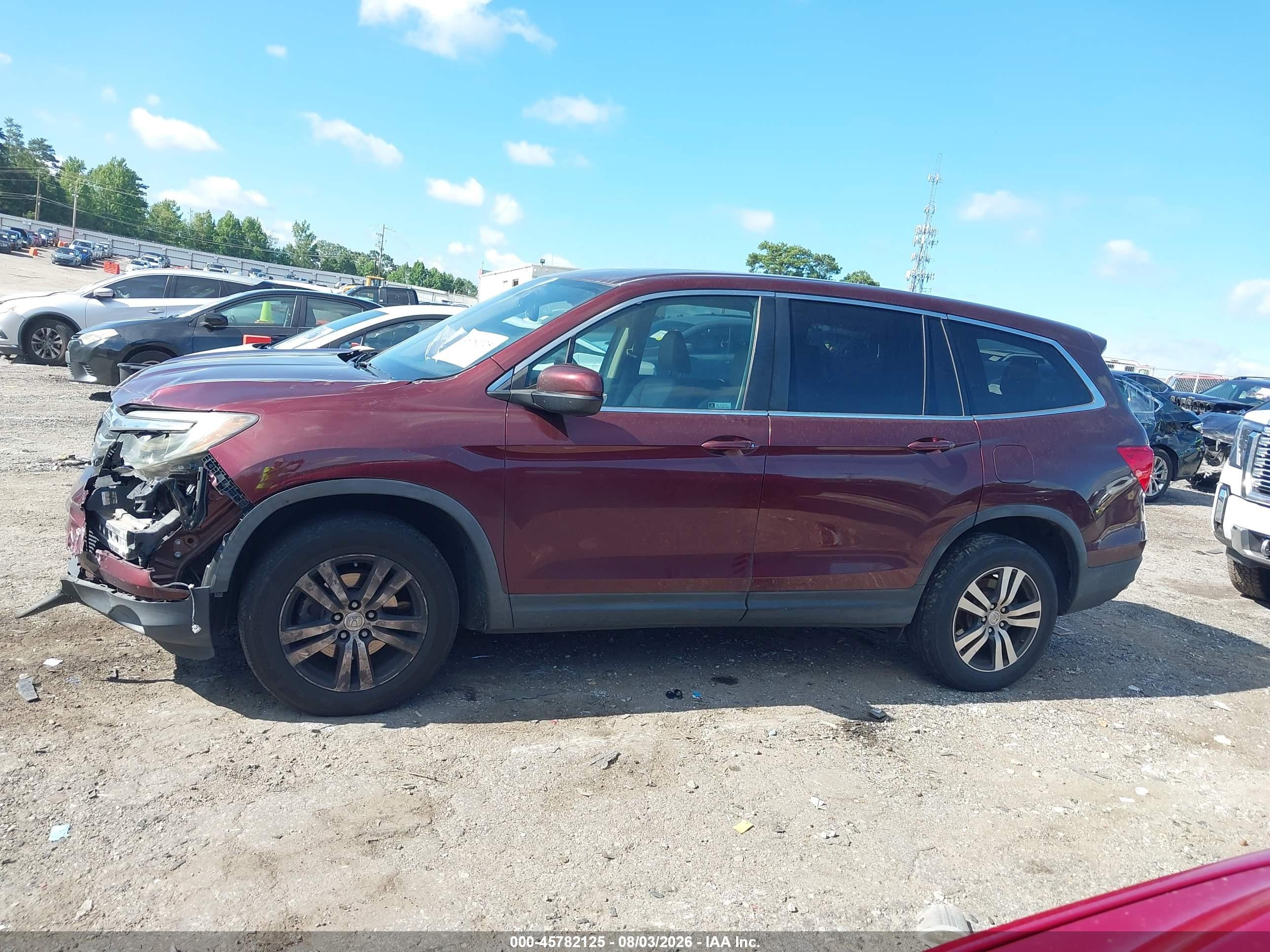 2018 HONDA PILOT EX-L