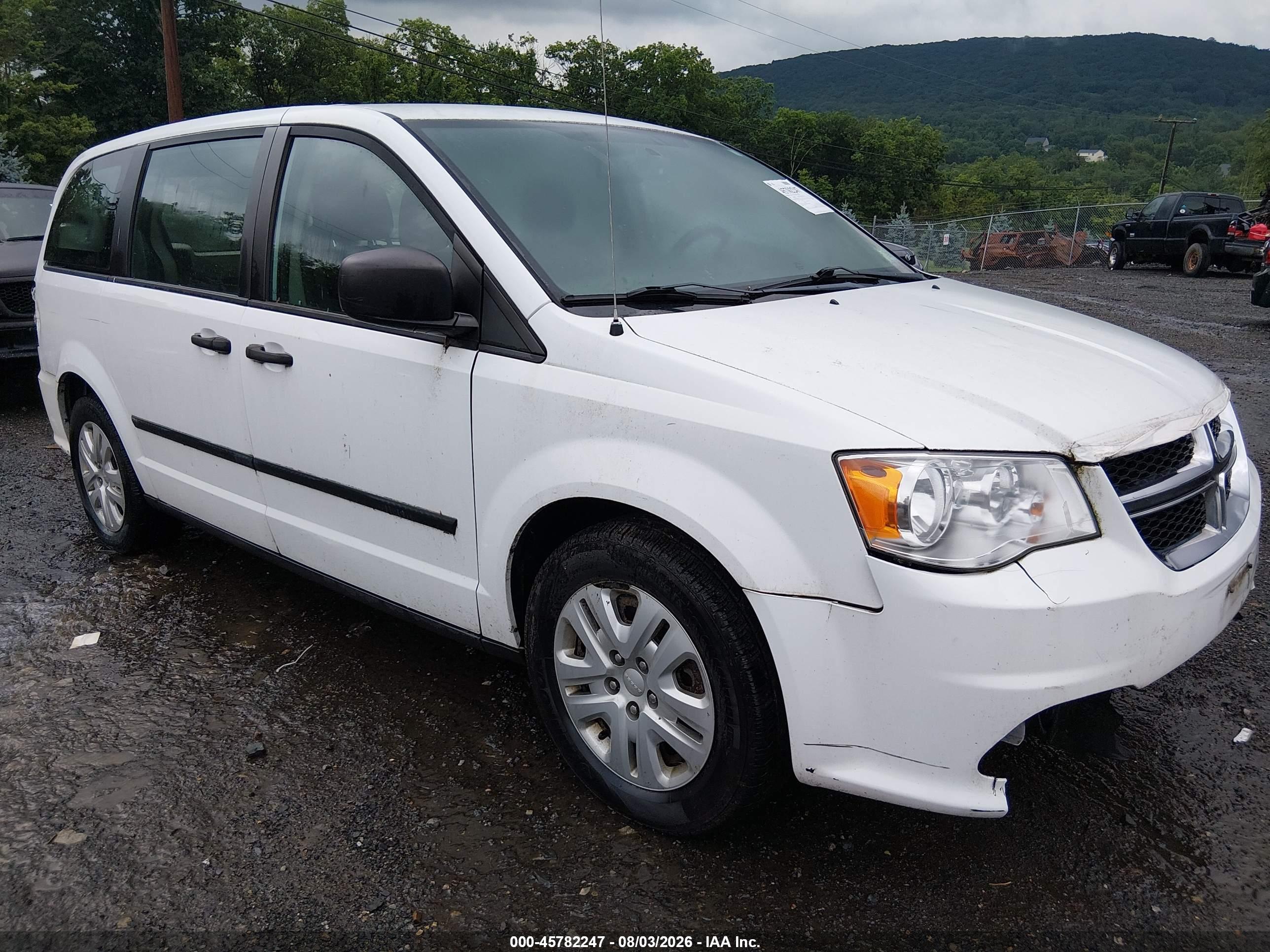 2016 DODGE GRAND CARAVAN AMERICAN VALUE PKG
