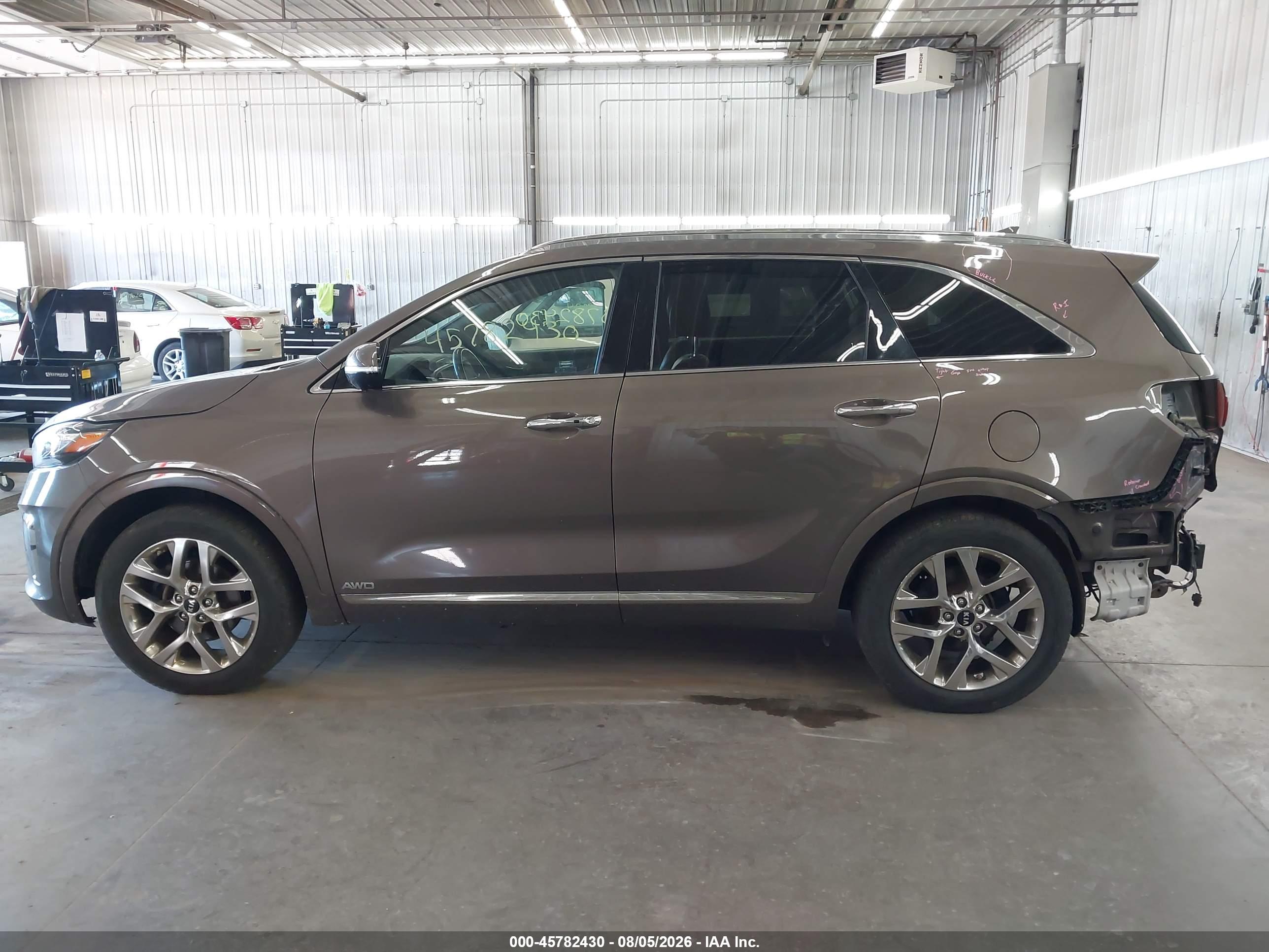 2019 KIA SORENTO 3.3L SXL