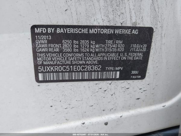 2014 BMW X5 XDRIVE35I