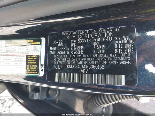 2022 KIA EV6 WIND