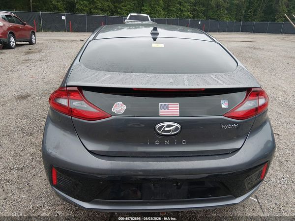 2017 HYUNDAI IONIQ HYBRID SEL