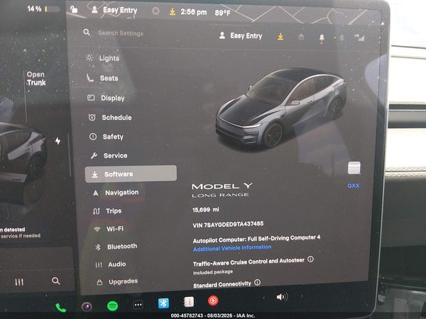 2026 TESLA MODEL Y