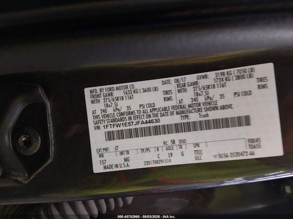 2018 FORD F-150