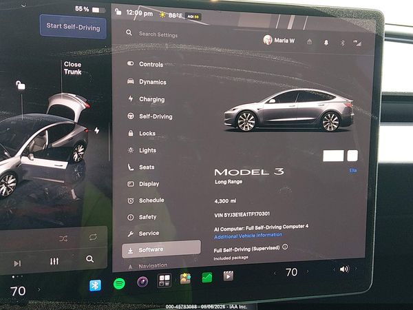 2026 TESLA MODEL 3 — I7