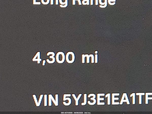 2026 TESLA MODEL 3 — I118