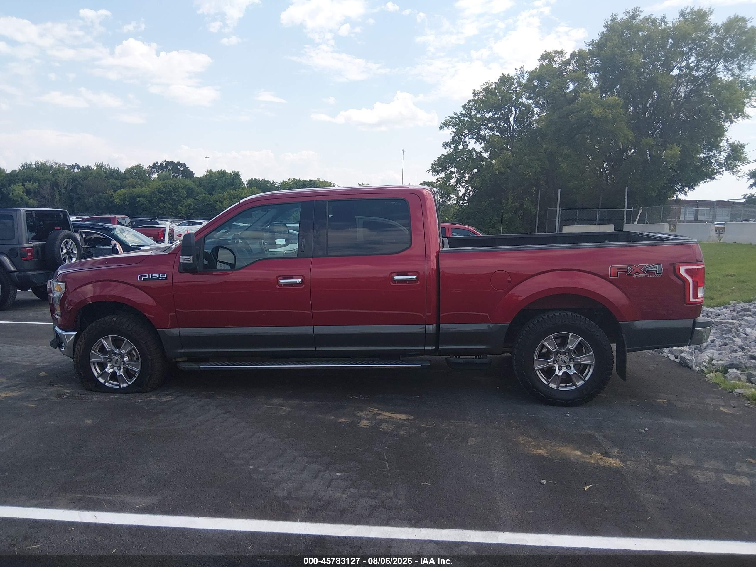 2017 FORD F-150 XLT