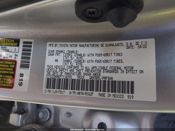 2023 TOYOTA TACOMA TRD SPORT