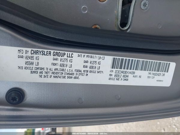2014 CHRYSLER 300 — I9