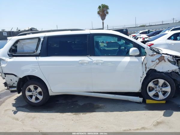 2016 TOYOTA SIENNA LE 8 PASSENGER