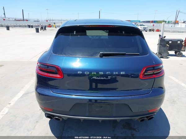 2015 PORSCHE MACAN S
