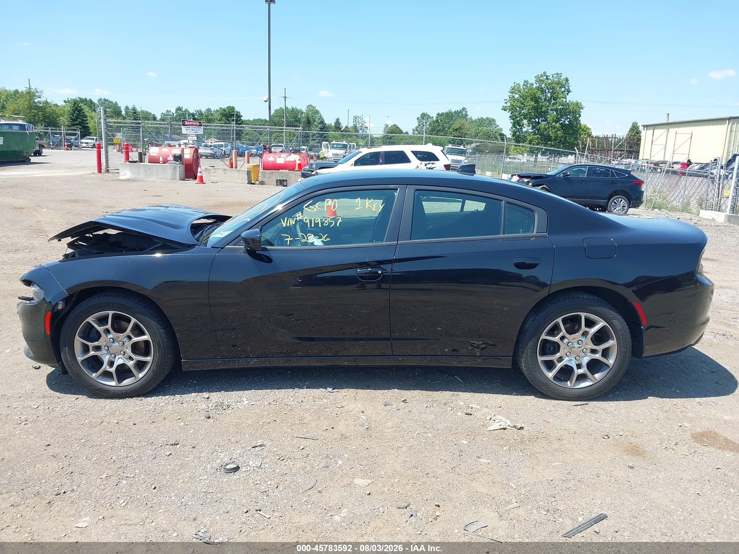 2015 DODGE CHARGER SXT