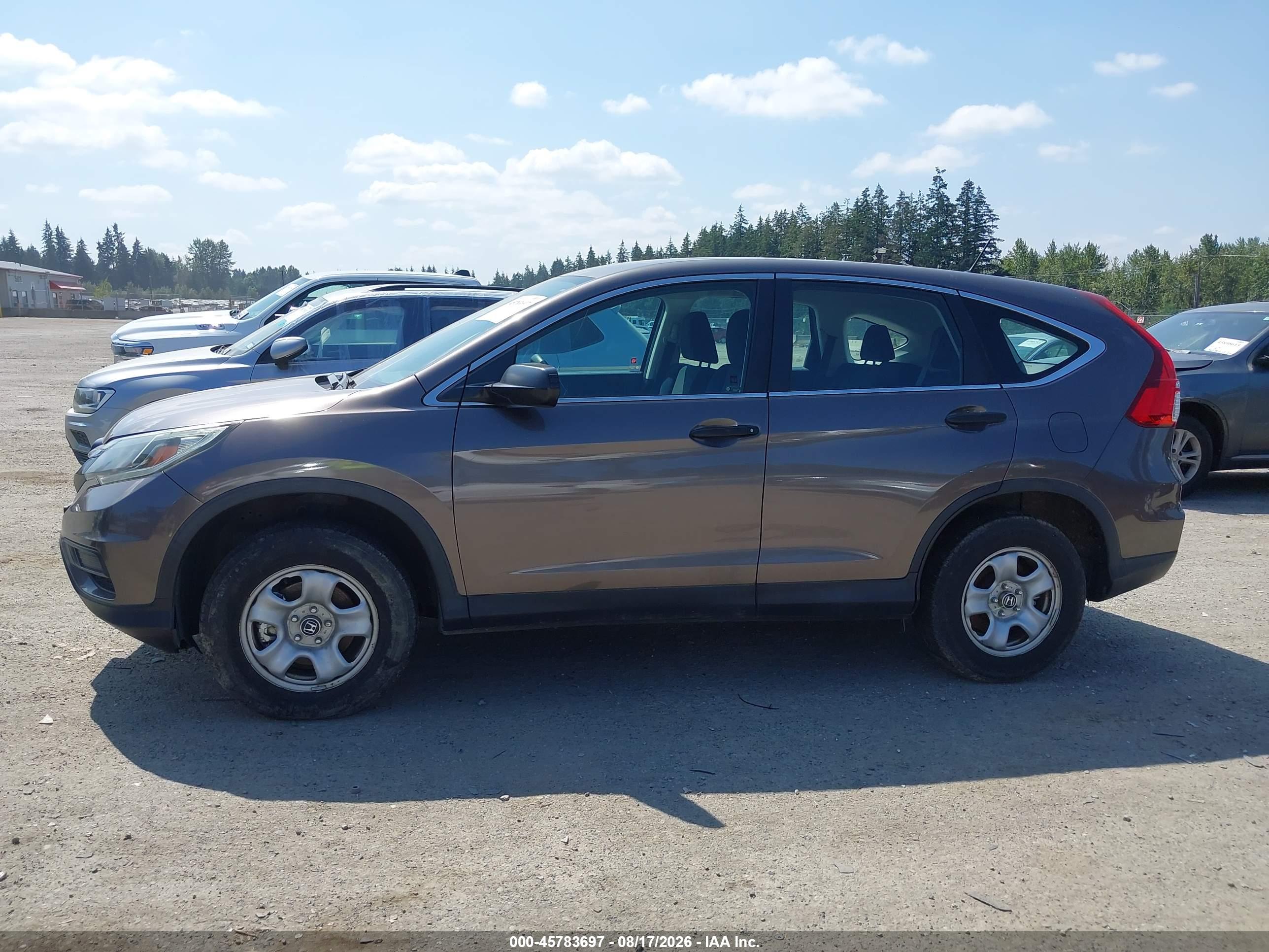 2015 HONDA CR-V LX