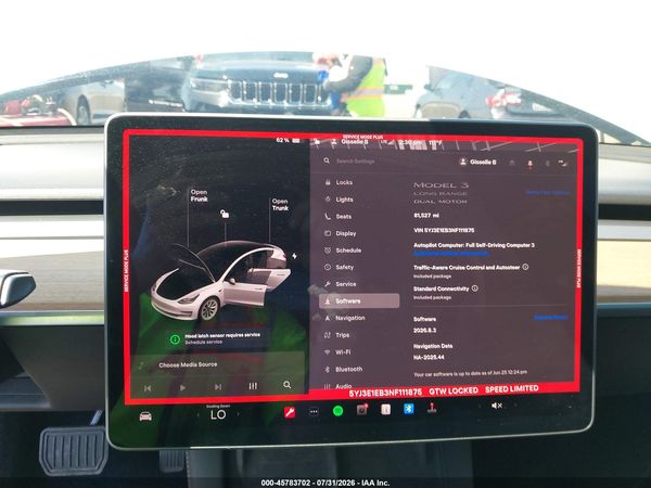 2022 TESLA MODEL 3